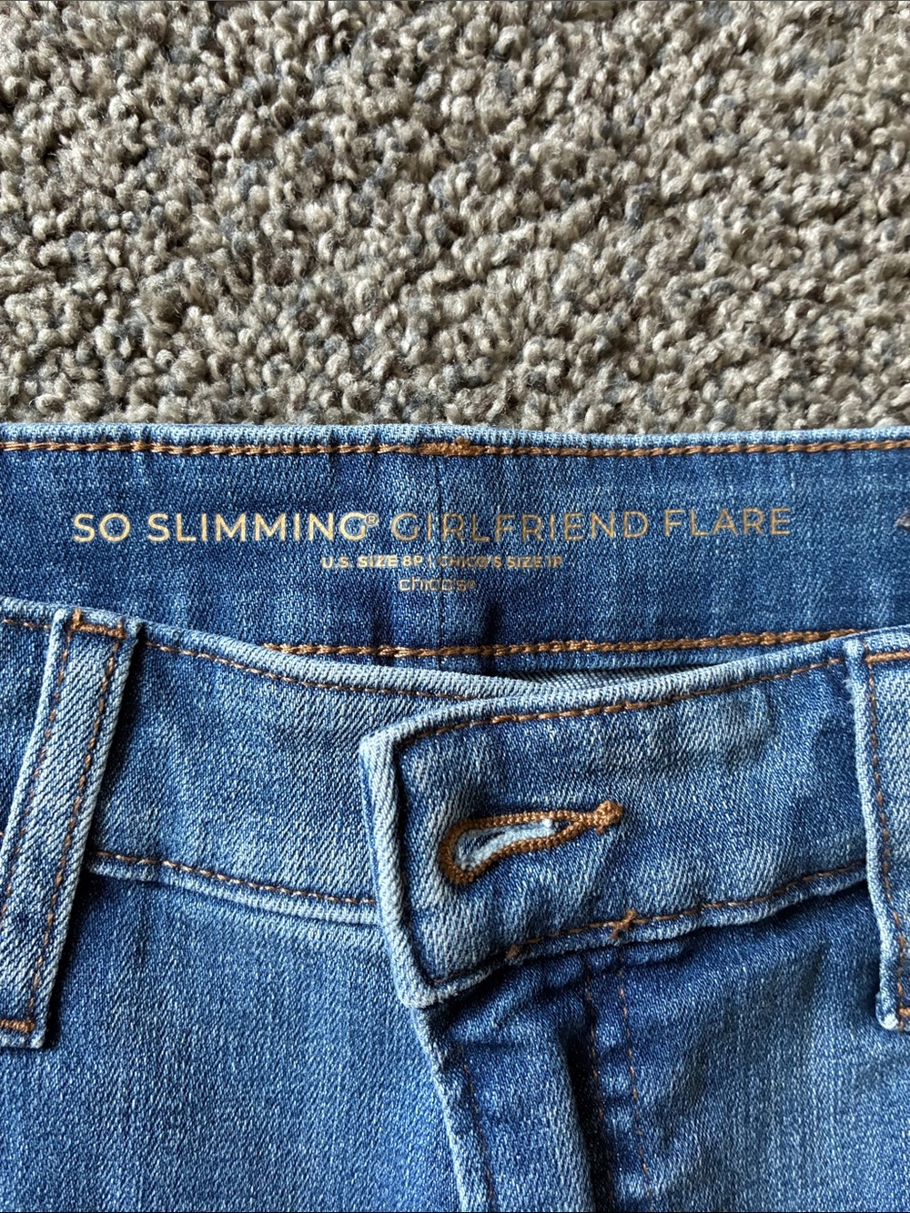 Chico's women’s jeans size 8p - Picture 2 of 3